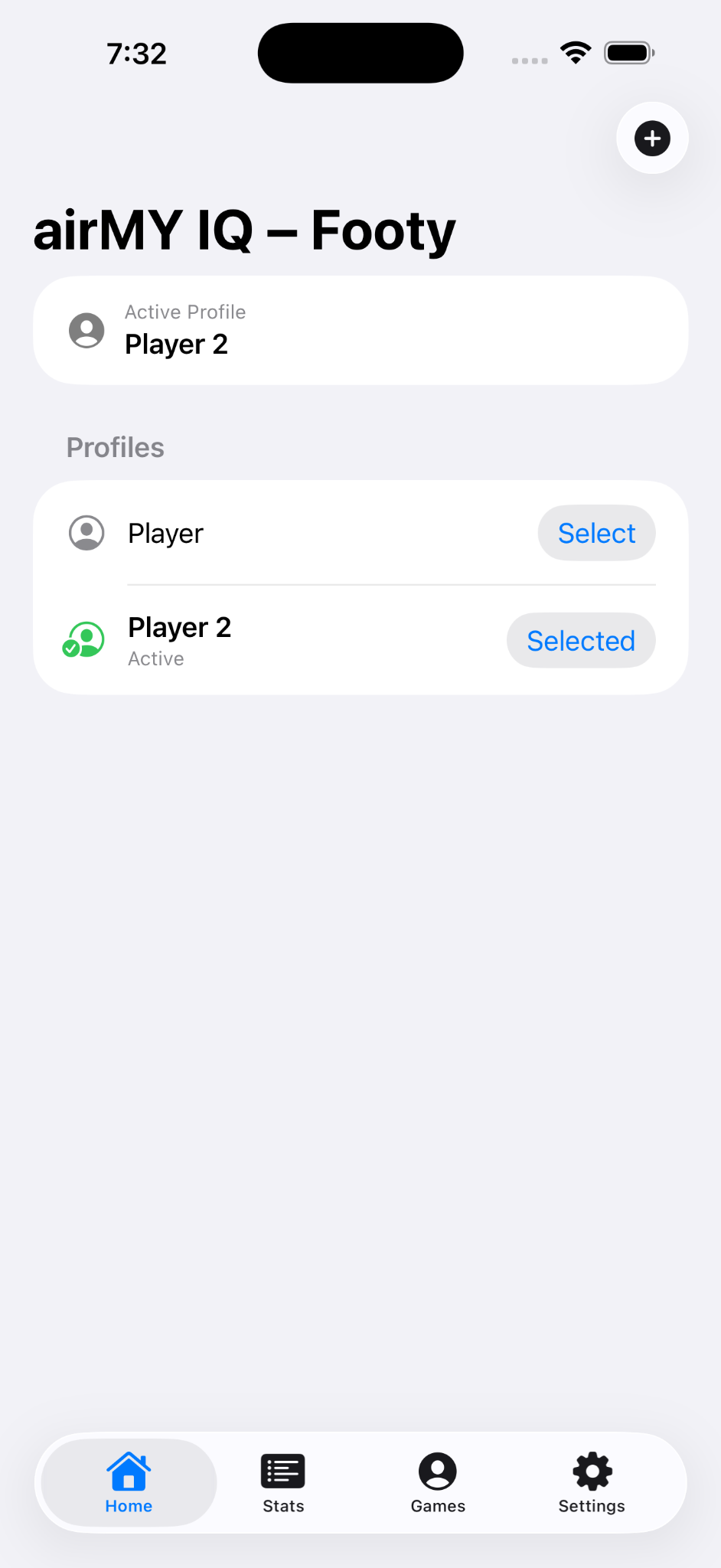 airMY IQ - Footy screen